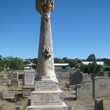 KOTZE Johannes J.N. 1876-1956 &amp; Johanna M.C. HANEKOM 1879-1935