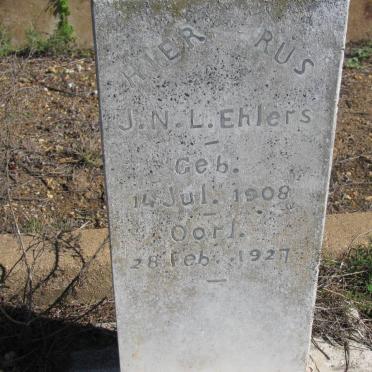 EHLERS J.N.L. 1908-1927
