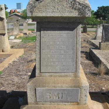 SMIT Helena Johanna nee van der MERWE 1898-1930