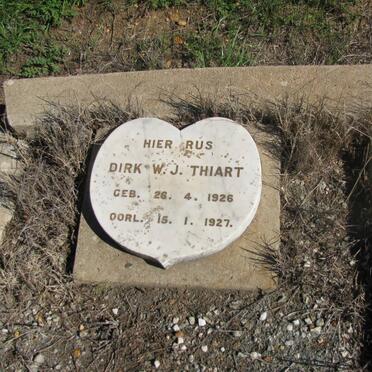 THIART Dirk W.J. 1926-1927