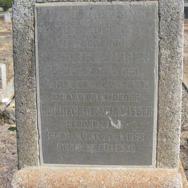 VISSER Hendrik 1861-1931 &amp; Huibrecht Maria SMIT 1863-1940