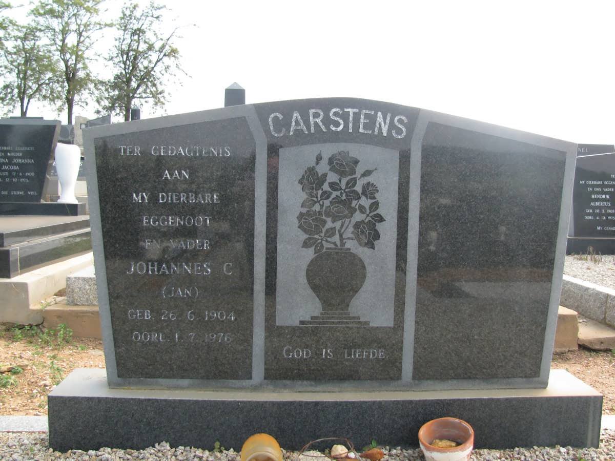 CARSTENS Johannes C. 1904-1976