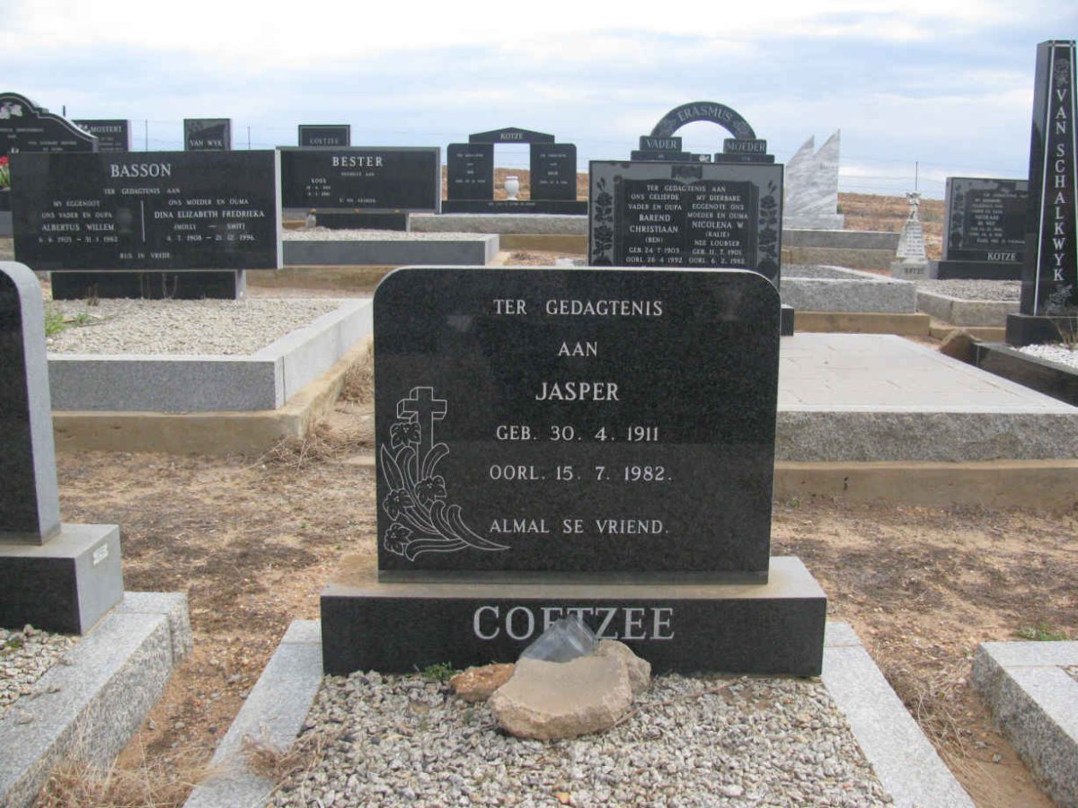 COETZEE Jasper 1911-1982