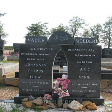 HEERDEN Johannes Petrus Louw, van 1917-1969 &amp; J.F.G. 1923-2007