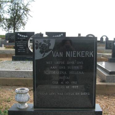 NIEKERK Catharina Helena, van  1912-1977