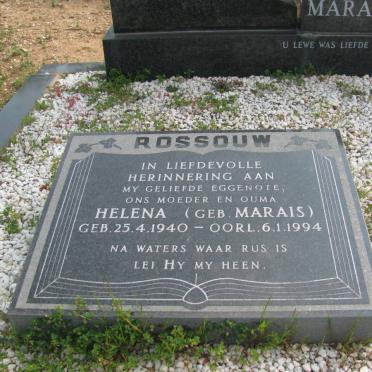 ROSSOUW Helena nee MARAIS 1940-1994