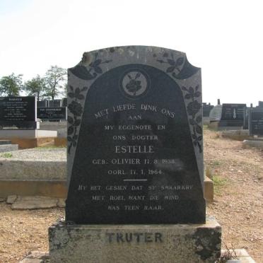 TRUTER Estelle nee OLIVIER 1938-1964