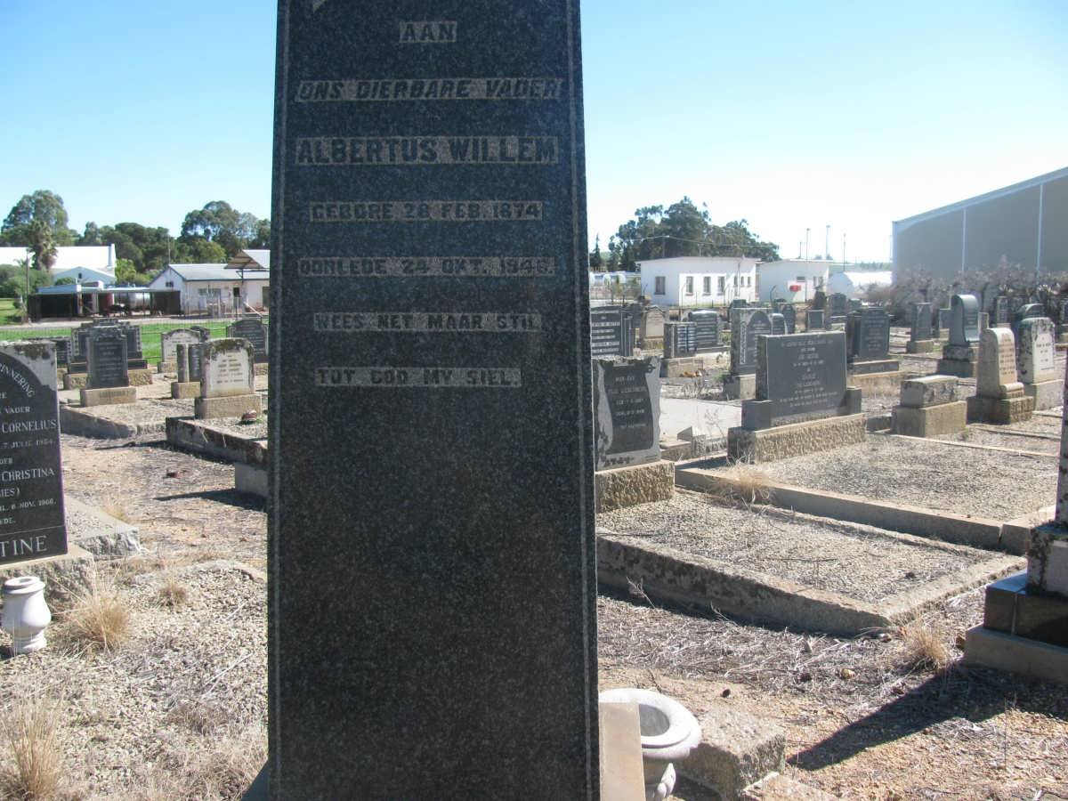 BASSON Albertus Willem 1874-1946 &amp; Anna Catharina van HEERDEN 1943
