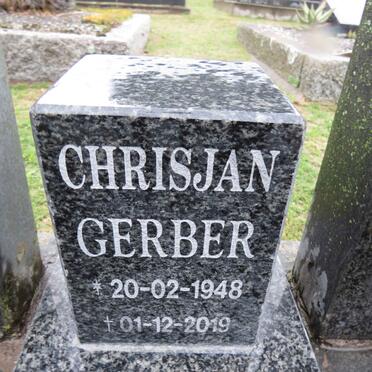 GERBER Chrisjan 1948-2019