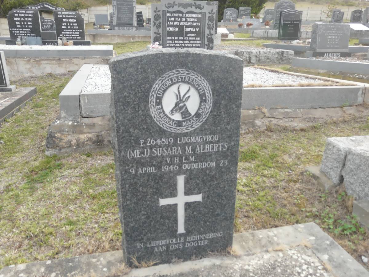 ALBERTS Susarah M. -1946