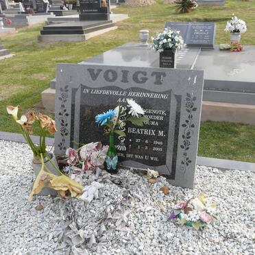 VOIGT Beatrix M. 1946-2005