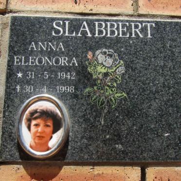 SLABBERT Anna Eleonora 1942-1998