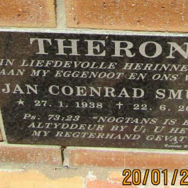 THERON Jan Coenrad Smuts 1938-2004