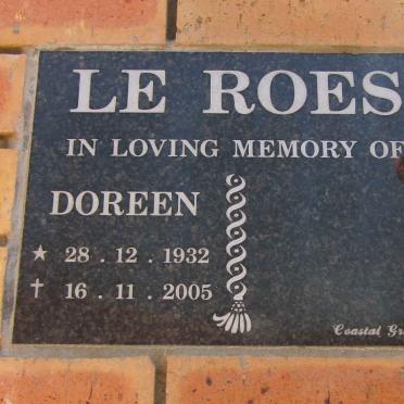 ROES Doreen, le 1932-2005