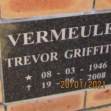 VERMEULEN Trevor Griffiths 1946-2008