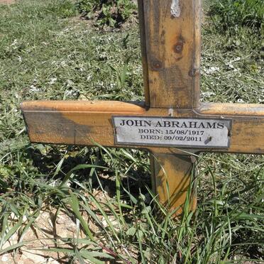 ABRAHAMS John 1917-2011