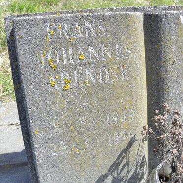 ARENDSE Frans Johannes 1949-1996