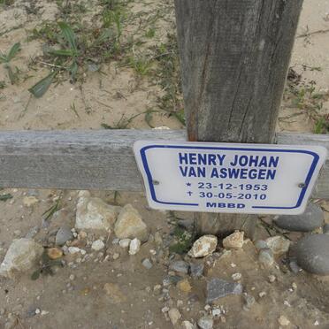 ASWEGEN Henry Johan, van 1953-2010