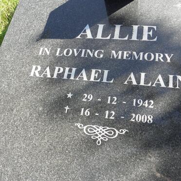 ALLIE Raphael Alaine 1942-2008