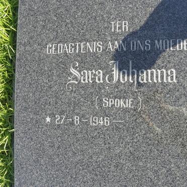 ALLIBONE Sara Johanna 1946-