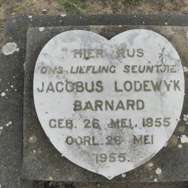 BARNARD Jacobus Lodewyk 1955-1955