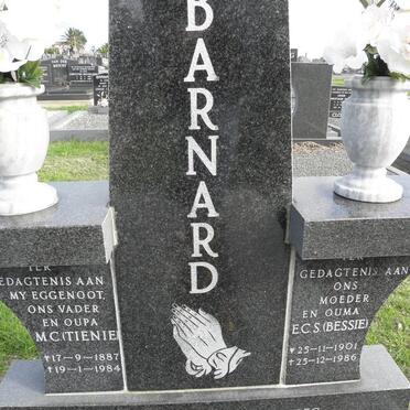 BARNARD M.C. 1887-1984 &amp; E.C.S. 1901-1986