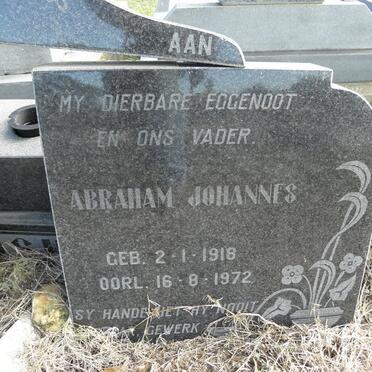 BOSHOFF Abraham Johannes 1918-1972