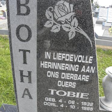 BOTHA Tobie 1932-1985 &amp; Babs 1937-1999