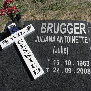 BRUGGER Juliana Antoinette 1963-2008