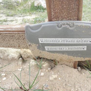 BROWN Johannes Edward 1927-2008