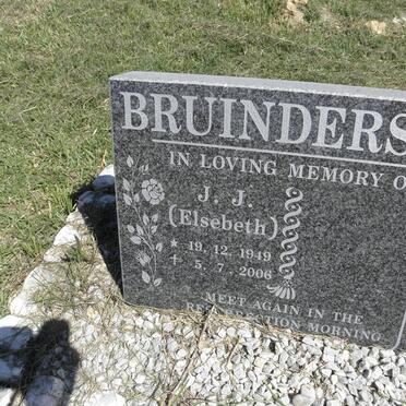 BRUINDERS J.J. 1949-2006