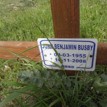 BUSBY John Benjamin 1955-2008