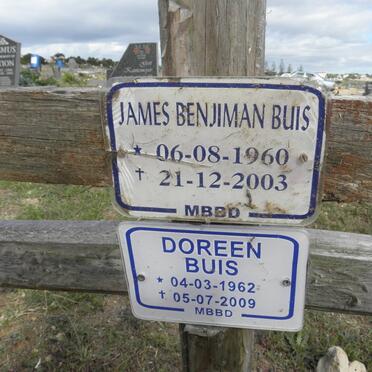 BUIS James Benjiman 1960-2003 &amp; Doreen 1962-2009
