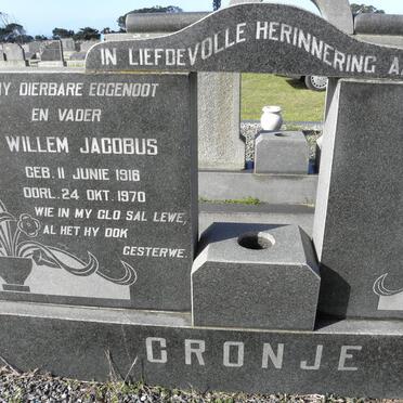 CRONJE Willem Jacobus 1916-1970