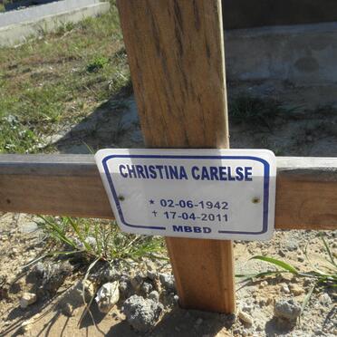 CARELSE Christina 1942-2011