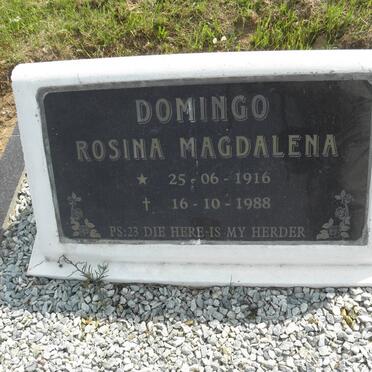 DOMINGO Rosina Magdalena 1916-1988