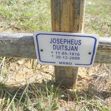 DUITSJAN Josepheus 1916-2009