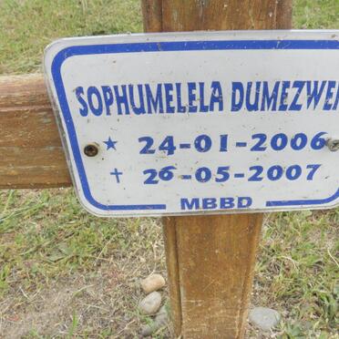 DUMEZWENI Sophumelela 2006-2007