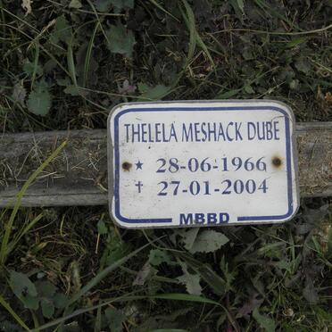 DUBE Thelela Meshack 1966-2004