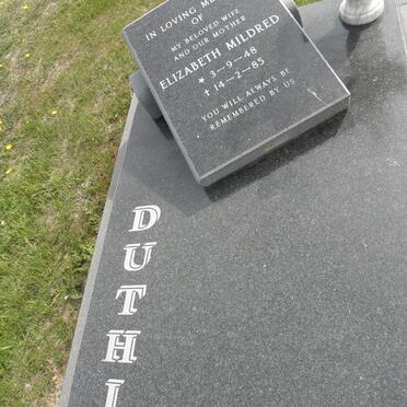 DUTHIE Elizabeth Mildred 1948-1985