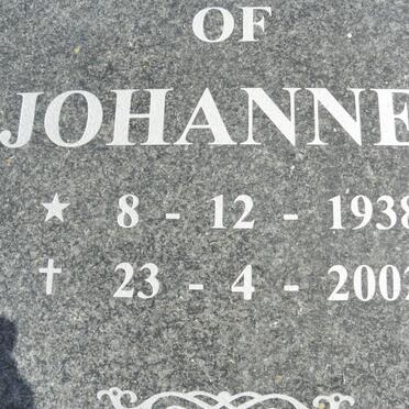 EKSTEEN Johannes 1938-2002 &amp; Julia 1939-1995 