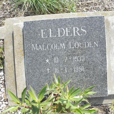 ELDERS Malcolm Louden 1933-1991