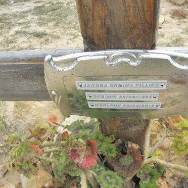 FILLIES Jacoba Ermina 1926-2010