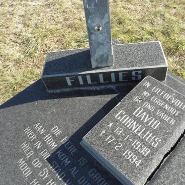 FILLIES David Cornelius 1939-1994