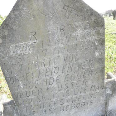 FORTUIN R. 1920-1961