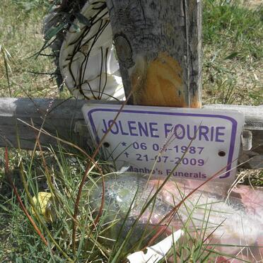 FOURIE Jolene 1987-2009