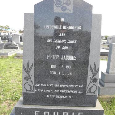 FOURIE Pieter Jacobus 1901-1971