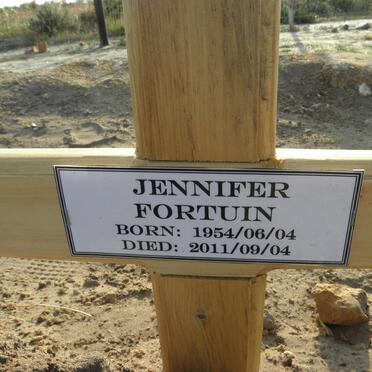 FORTUIN Jennifer 1954-2011