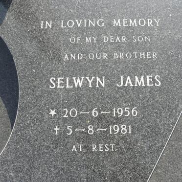 FRANCKE Selwyn James 1956-1981