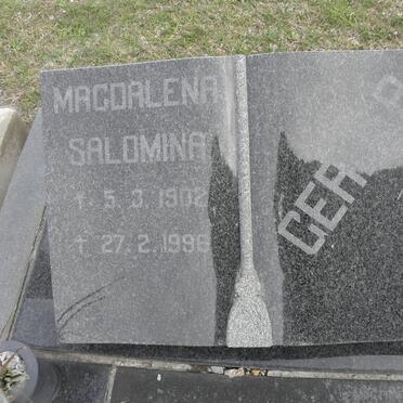 GERBER Magdalena Salomina 1902-1996